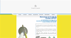 Desktop Screenshot of groupe-lafont.com